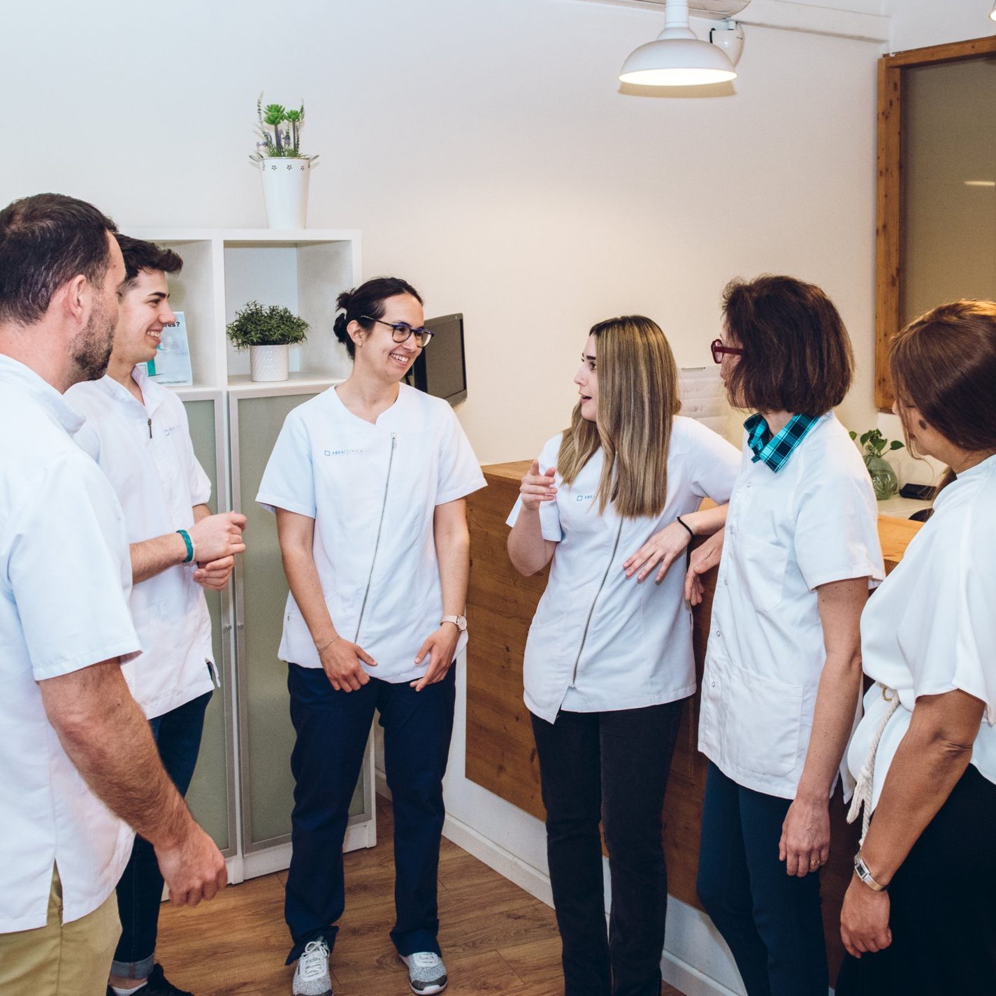 Equipo de profesionales en Area Clínica Barcelona