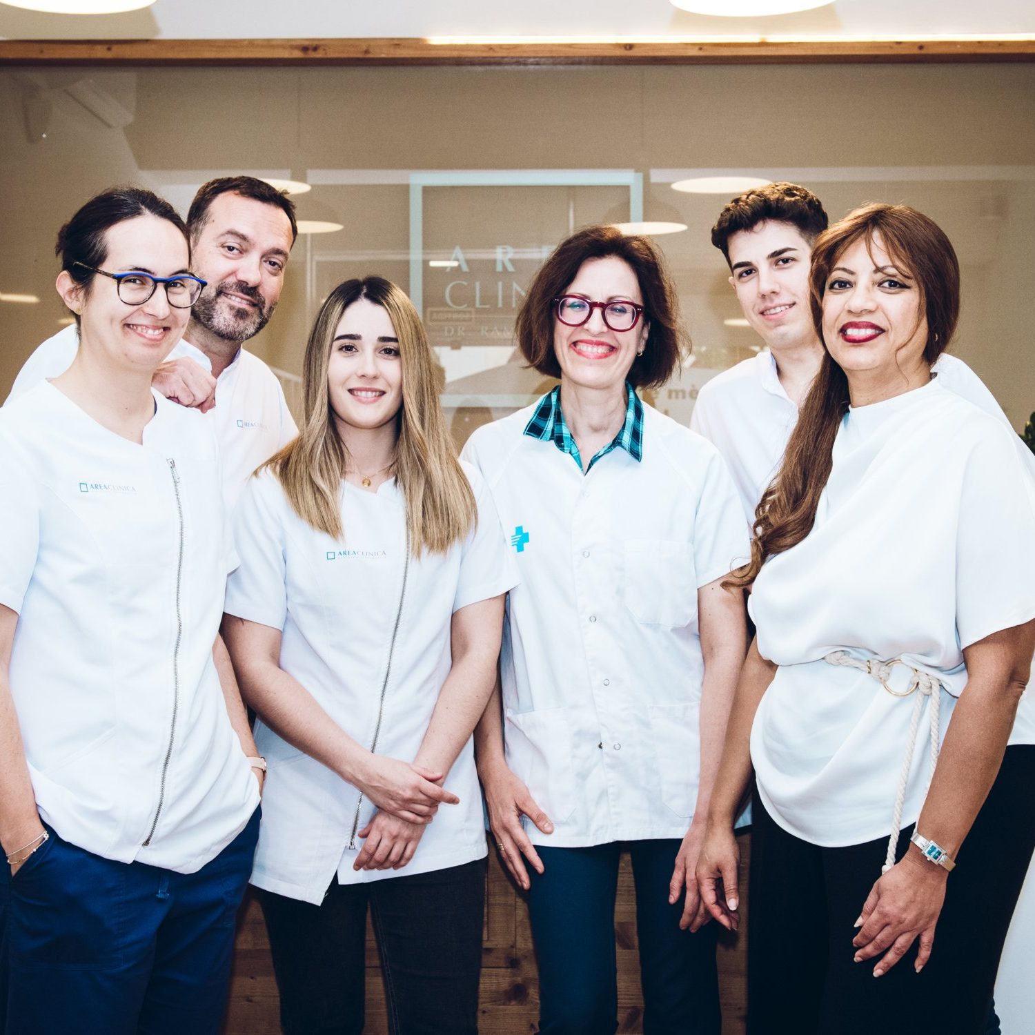 Equipo de profesionales en Area Clínica Barcelona